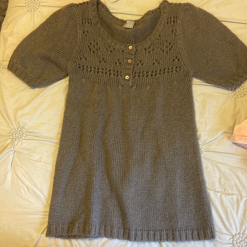 Delia’s Gray 90s Vintage Gray Sweater